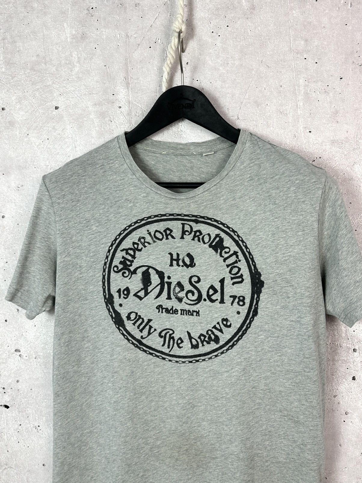 Diesel Vintage Diesel Grey Printed T-shirt Size US M / EU 48-50 / 2 - 2 Thumbnail