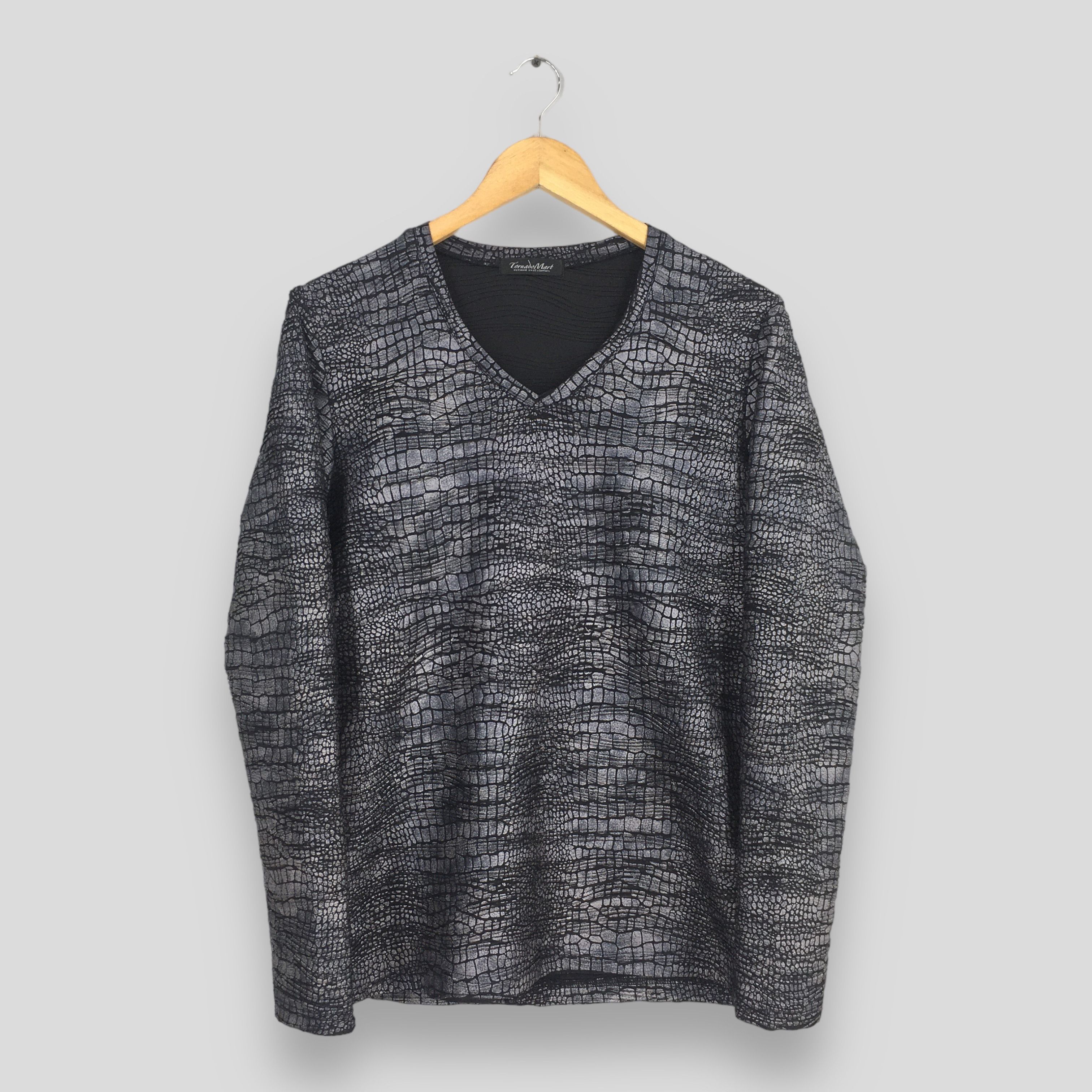 トップス 90s YOSHIYUKI KONISHI 3D Hand Knit 90s YOSHIYUKI KONISHI 3D Hand Knit Crewneck