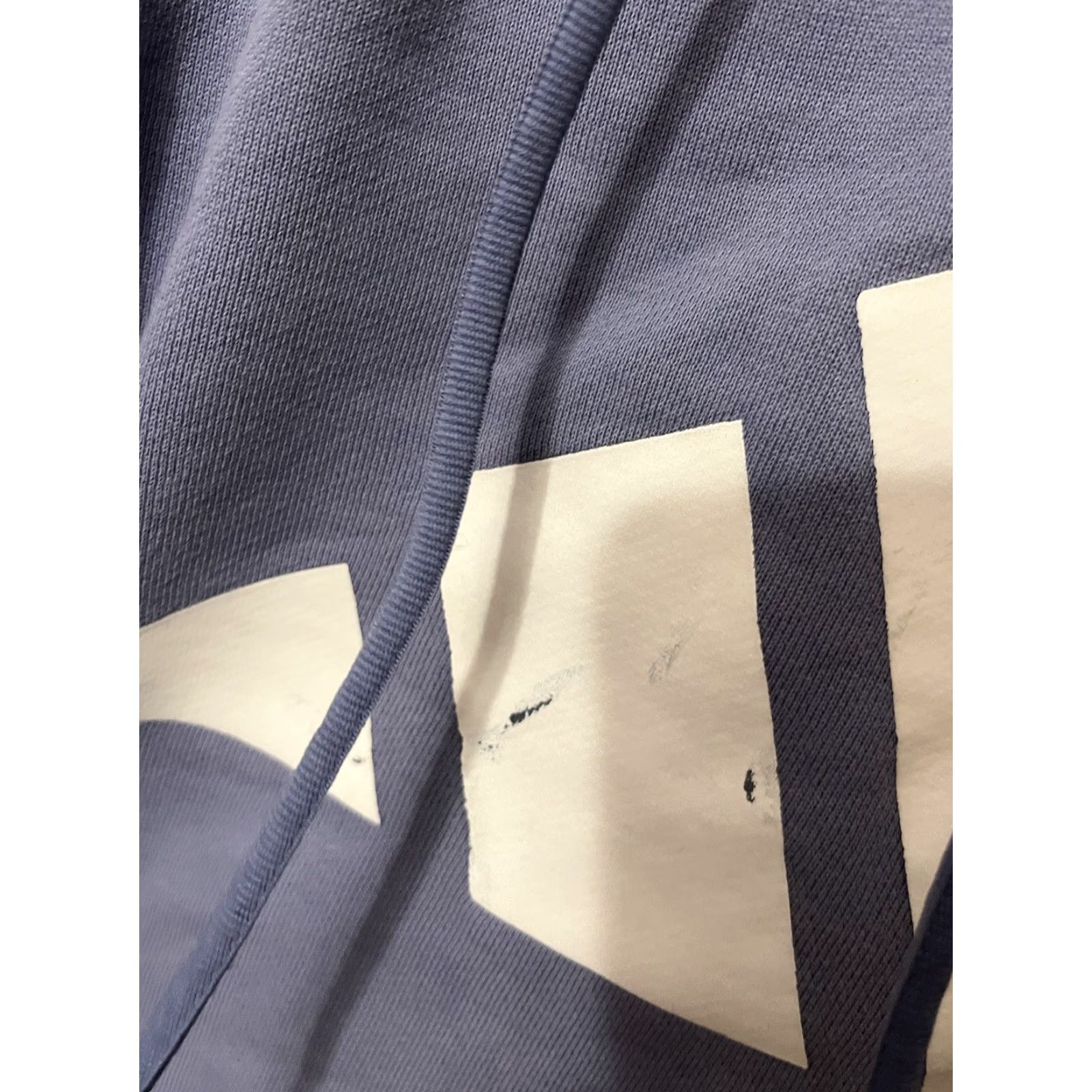 Adidas ADIDAS Hoodie Womens 3 Bar Pullover Fleece XS Violet Purple Distressed HA7646 4-6 Activewear Womens Size XS / US 0-2 / IT 36-38 - 4 Thumbnail