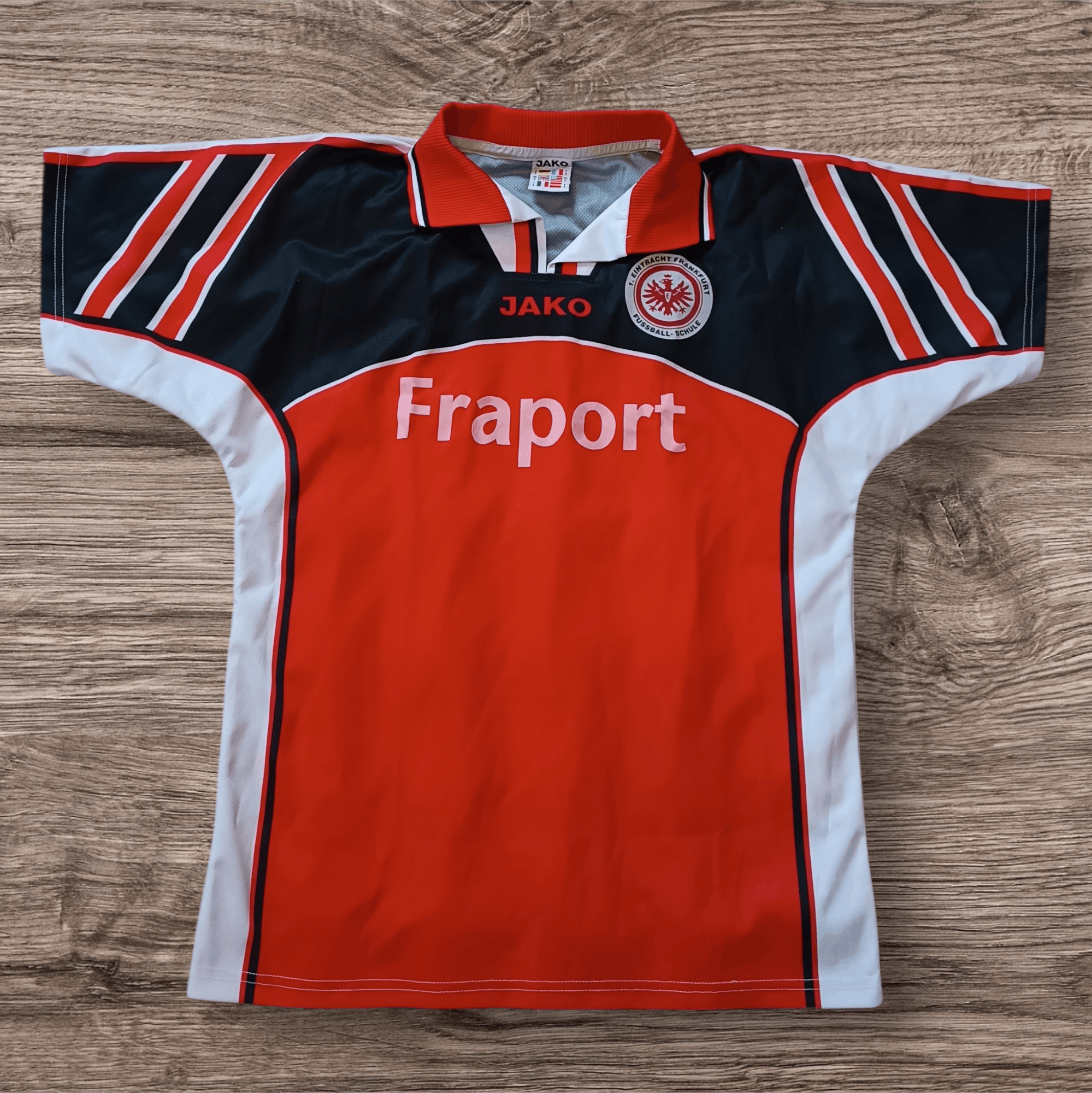 Vintage Vintage Eintracht Frankfurt 2003/04 Shirt Jersey Size US S / EU 44-46 / 1 - 1 Thumbnail
