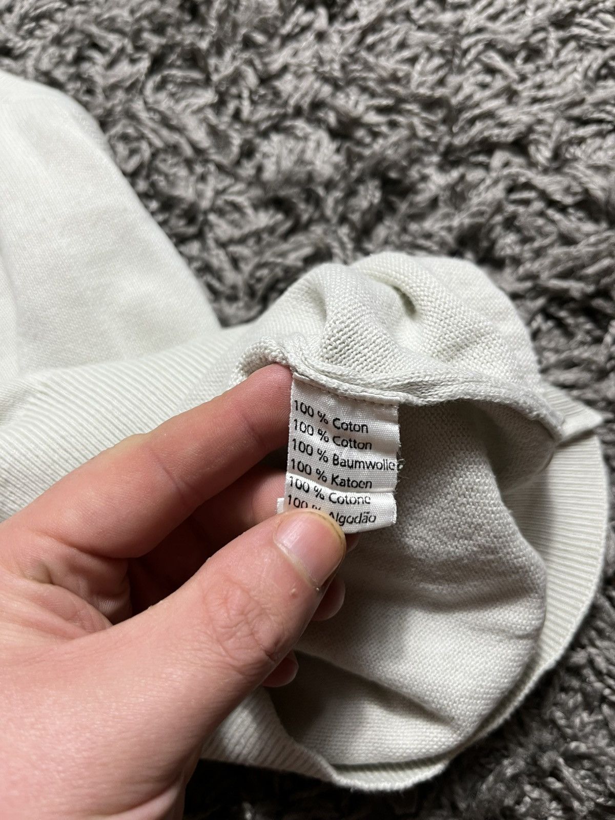 Lacoste × Vintage LACOSTE VINTAGE 00s COTTON VEST Size US L / EU 52-54 / 3 - 4 Thumbnail