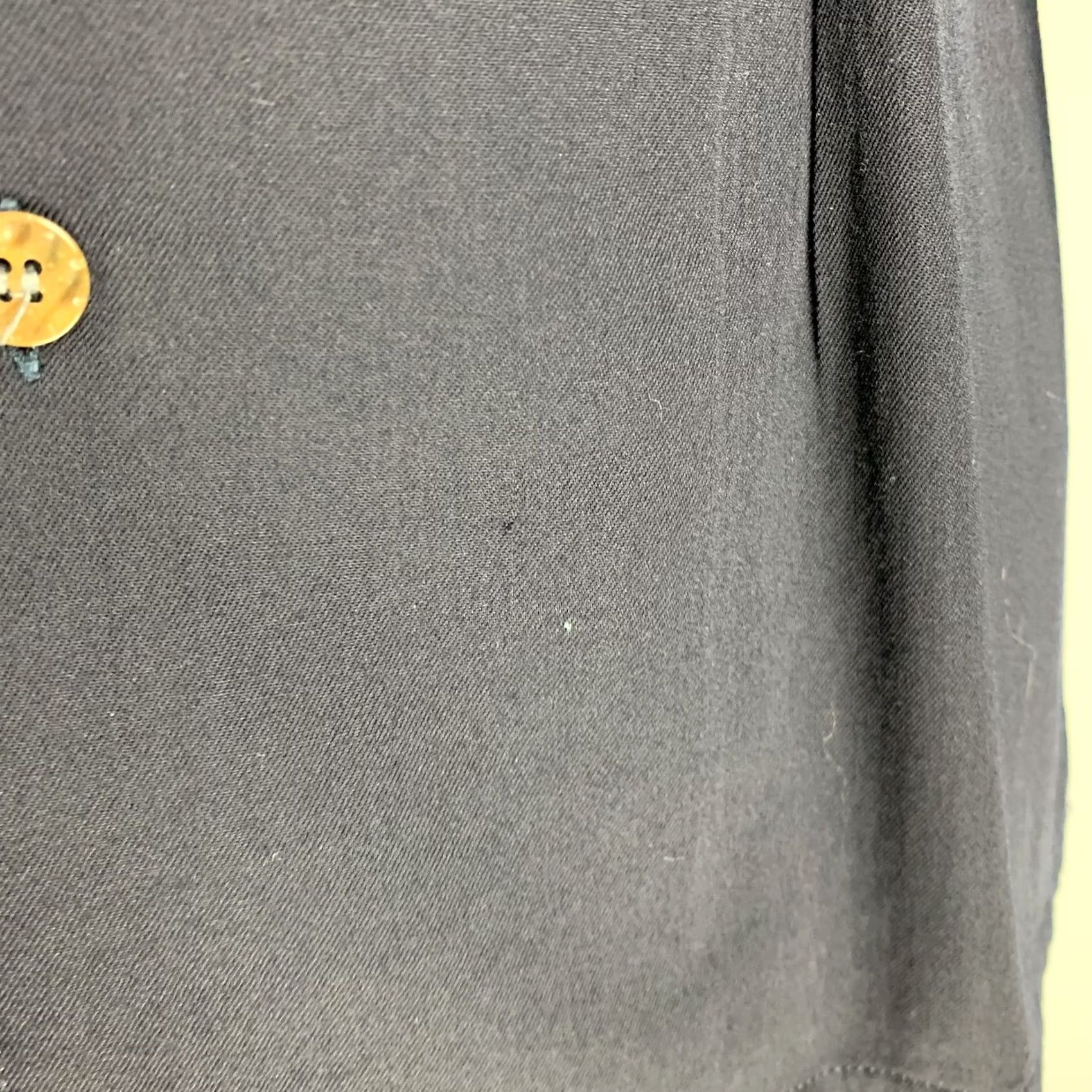 Comme des Garcons Girl COMME des GARCONS Size S Navy Twill Buttoned Shirt Size S / US 4 / IT 40 - 6 Thumbnail