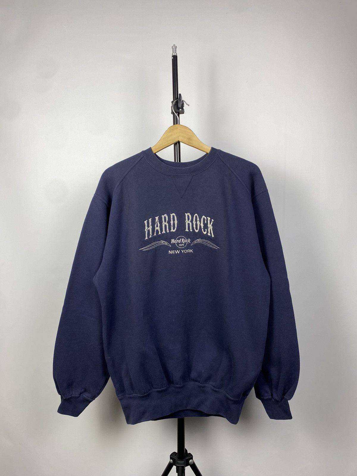 Hard Rock Cafe × Vintage Hard Rock Cafe New York Crewneck Sweatshirt Size US L / EU 52-54 / 3 - 1 Thumbnail
