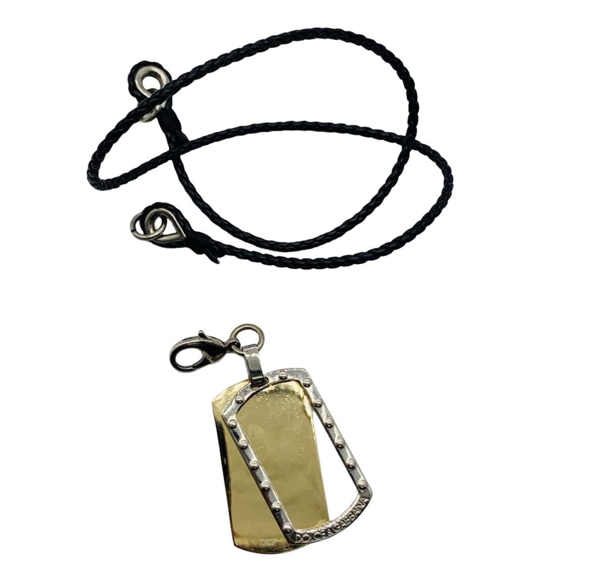 Dolce & Gabbana Archival Dolce & Gabbana Layered "Frame" Dog Tag Necklace Size ONE SIZE - 7 Thumbnail