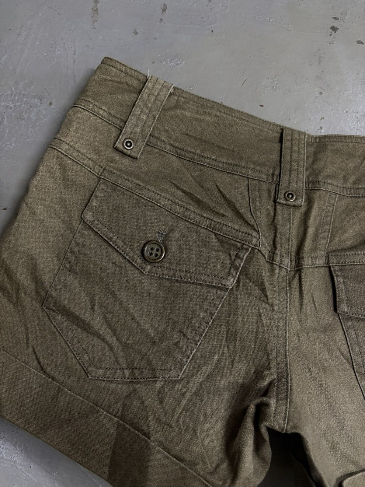 If Six Was Nine RNA H Naoto Military GOA Japanese brand Denim shorts Size 29" - 12 Thumbnail