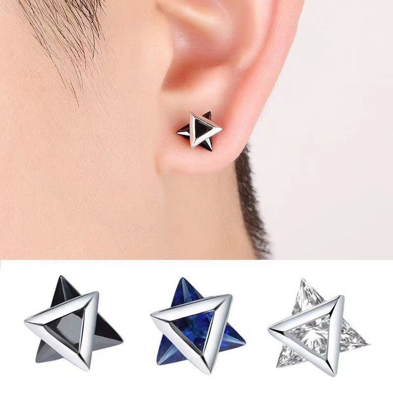 Jewelry × Sterling Silver Matchless Earrings One Pairs Chrome Jewelry Size ONE SIZE - 1 Thumbnail
