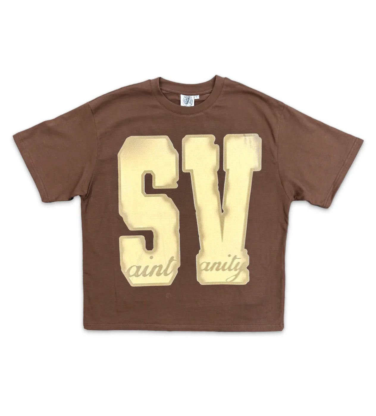 Saint Vanity Logo Tee Brown Size US XXL / EU 58 / 5 - 1 Preview