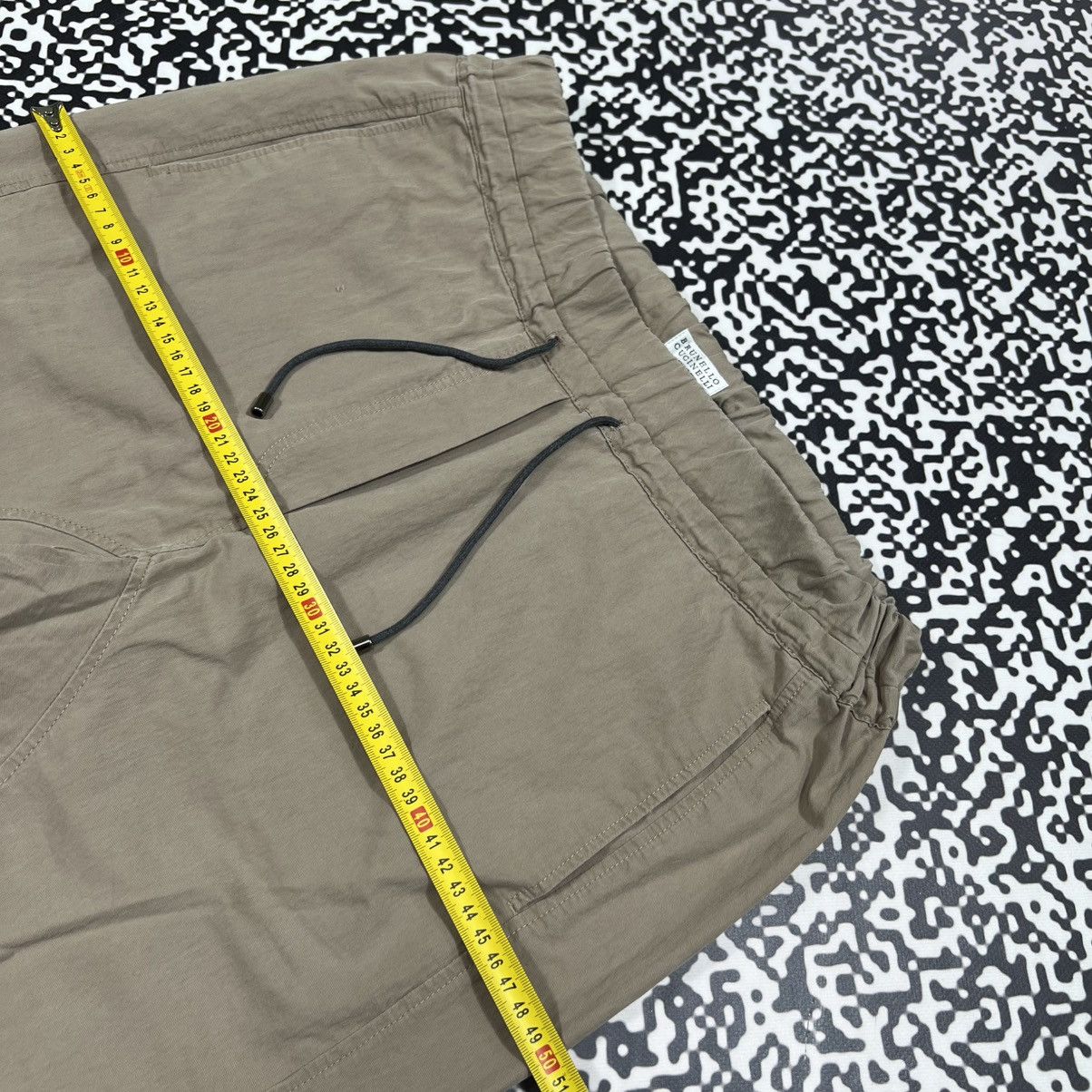 Brunello Cucinelli Vintage Y2K Brunello Cucinelli Luxury Retro Bridges Shorts Size 26" / US 2 / IT 38 - 21 Thumbnail