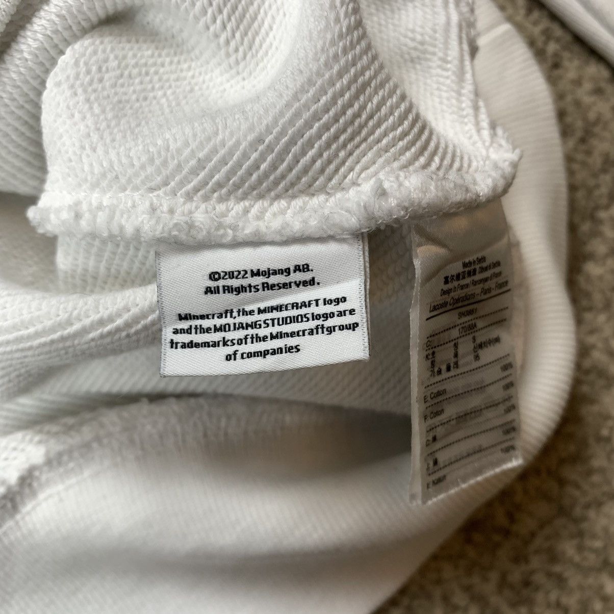 Lacoste LACOSTE X MINECRAFT Sweatshirt Crewneck Size US S / EU 44-46 / 1 - 6 Thumbnail