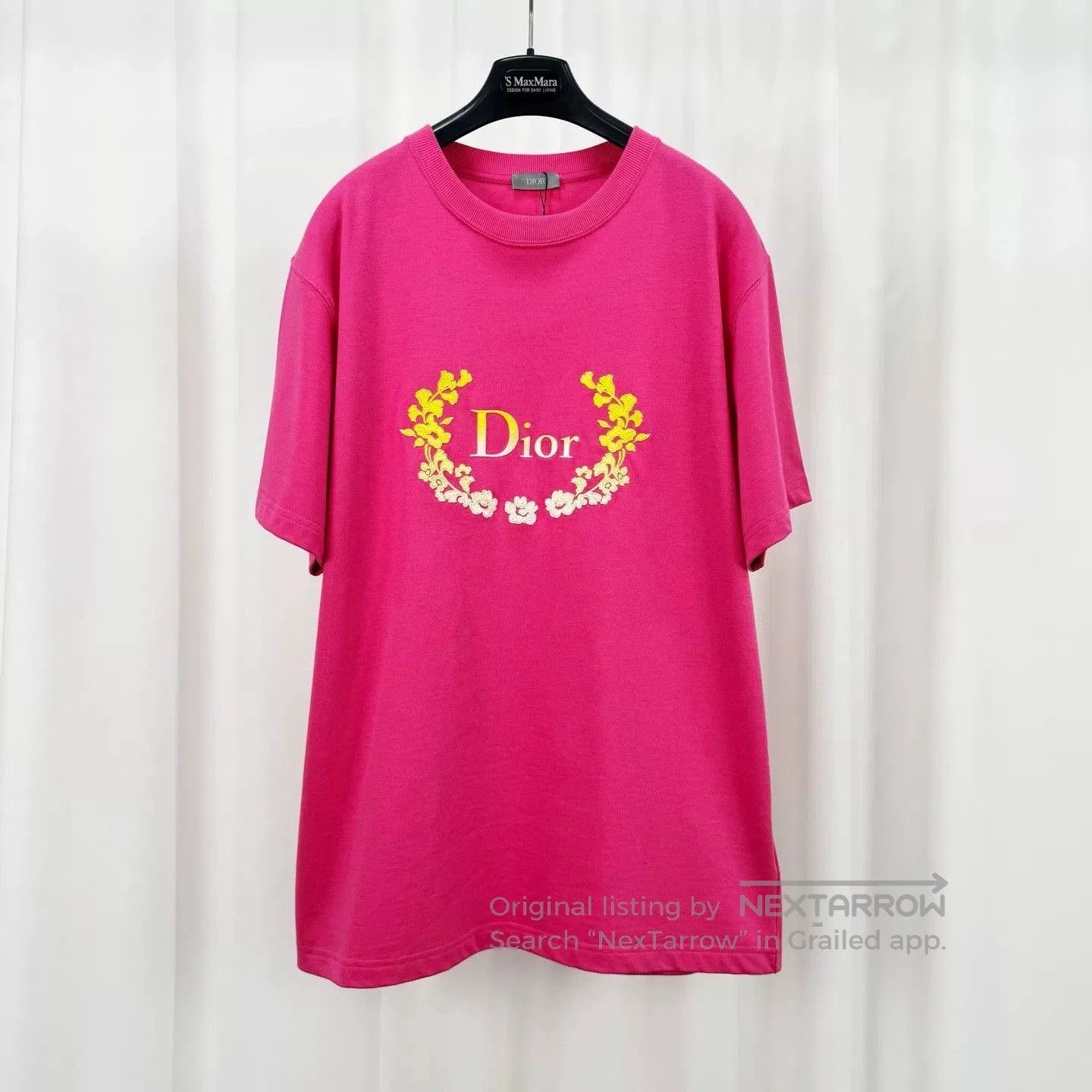Dior dior embroidered floral short sleeve t. Size US L / EU 52-54 / 3 - 1 Thumbnail