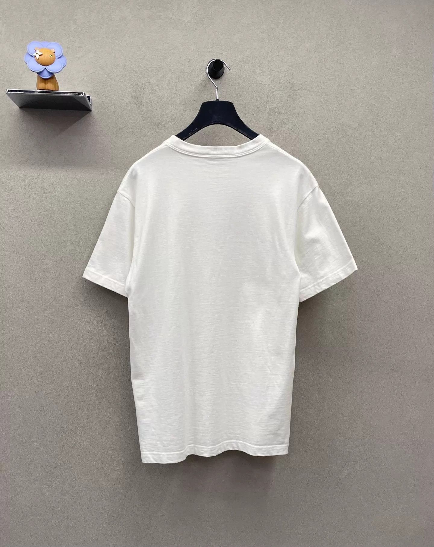 Dior White Short Sleeve Graphic T-Shirt Size US S / EU 44-46 / 1 - 2 Thumbnail