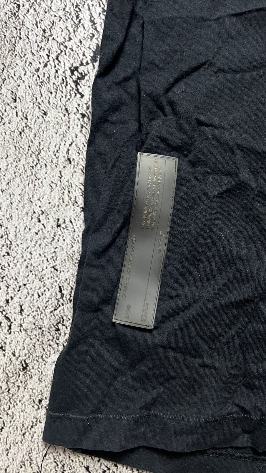 Off-White Off white temperature caution tape dont cross line t shirt Size US M / EU 48-50 / 2 - 3 Thumbnail