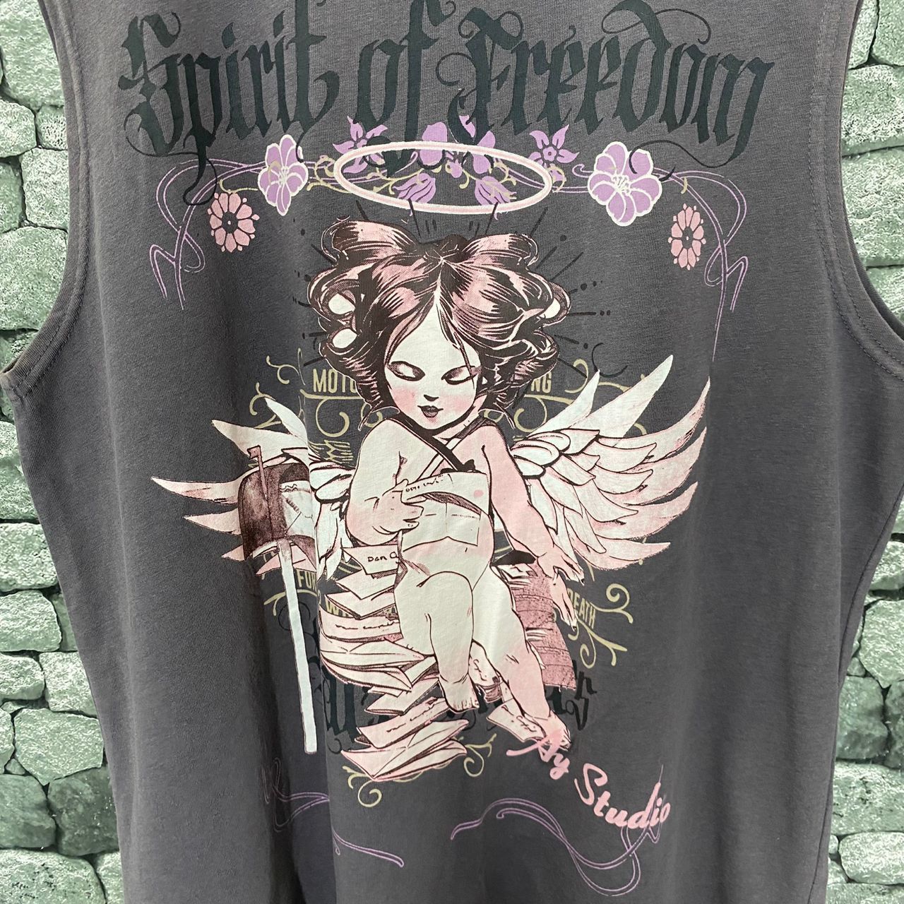 Japanese Brand Ay Studio Spirit Of Freedom Punk Singlet Size US M / EU 48-50 / 2 - 3 Thumbnail