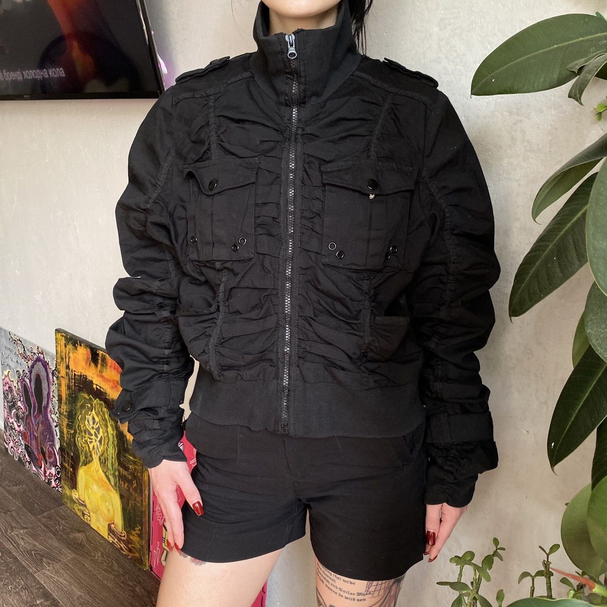 Japanese Brand × Vintage Vintage Jean Paul Gaultier Style Jacket Size M / US 6-8 / IT 42-44 - 9 Thumbnail