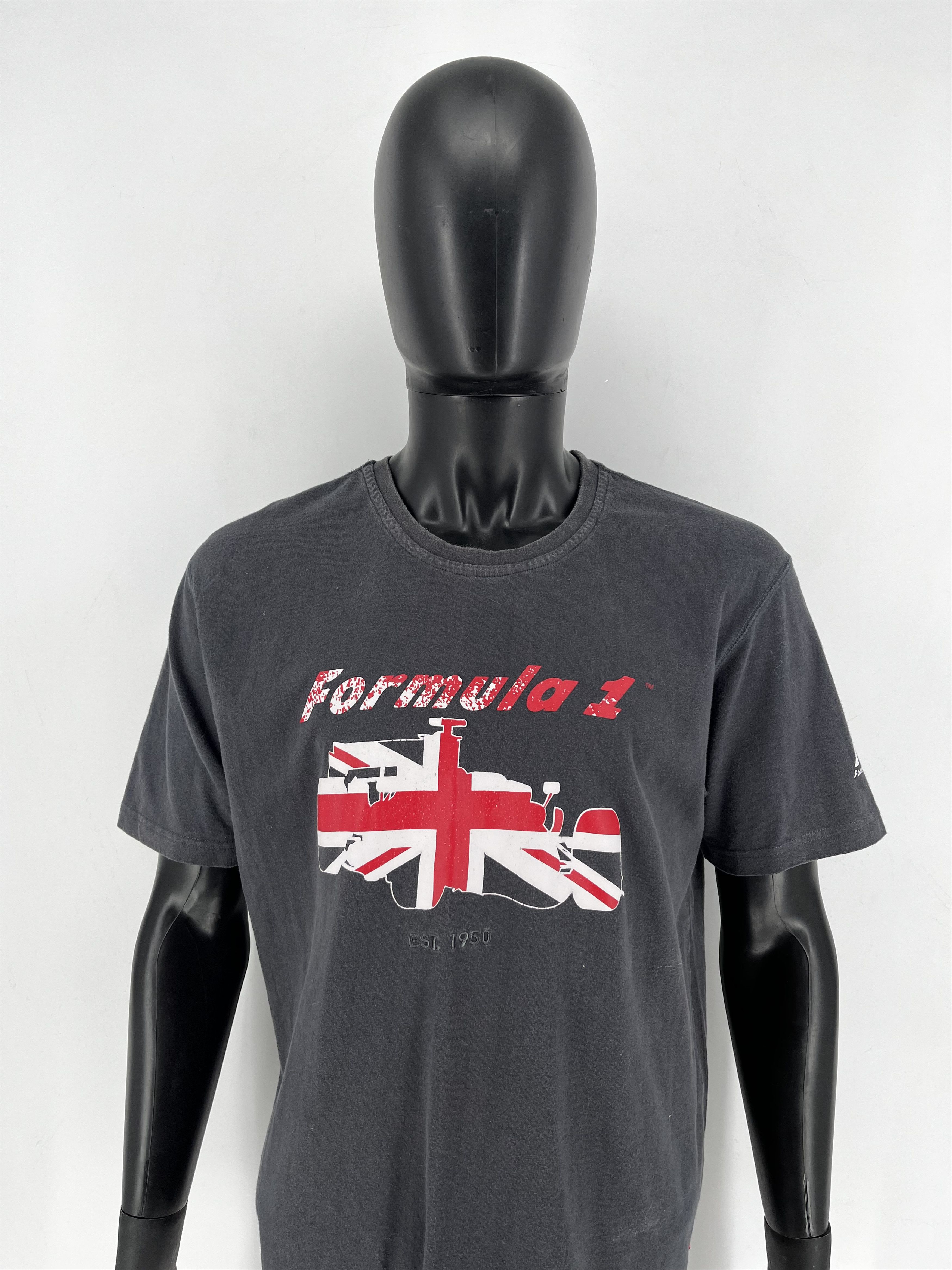 Vintage Vintage F1 Racing Motorsport Graphic Tee 90s Y2K Size US L / EU 52-54 / 3 - 1 Thumbnail