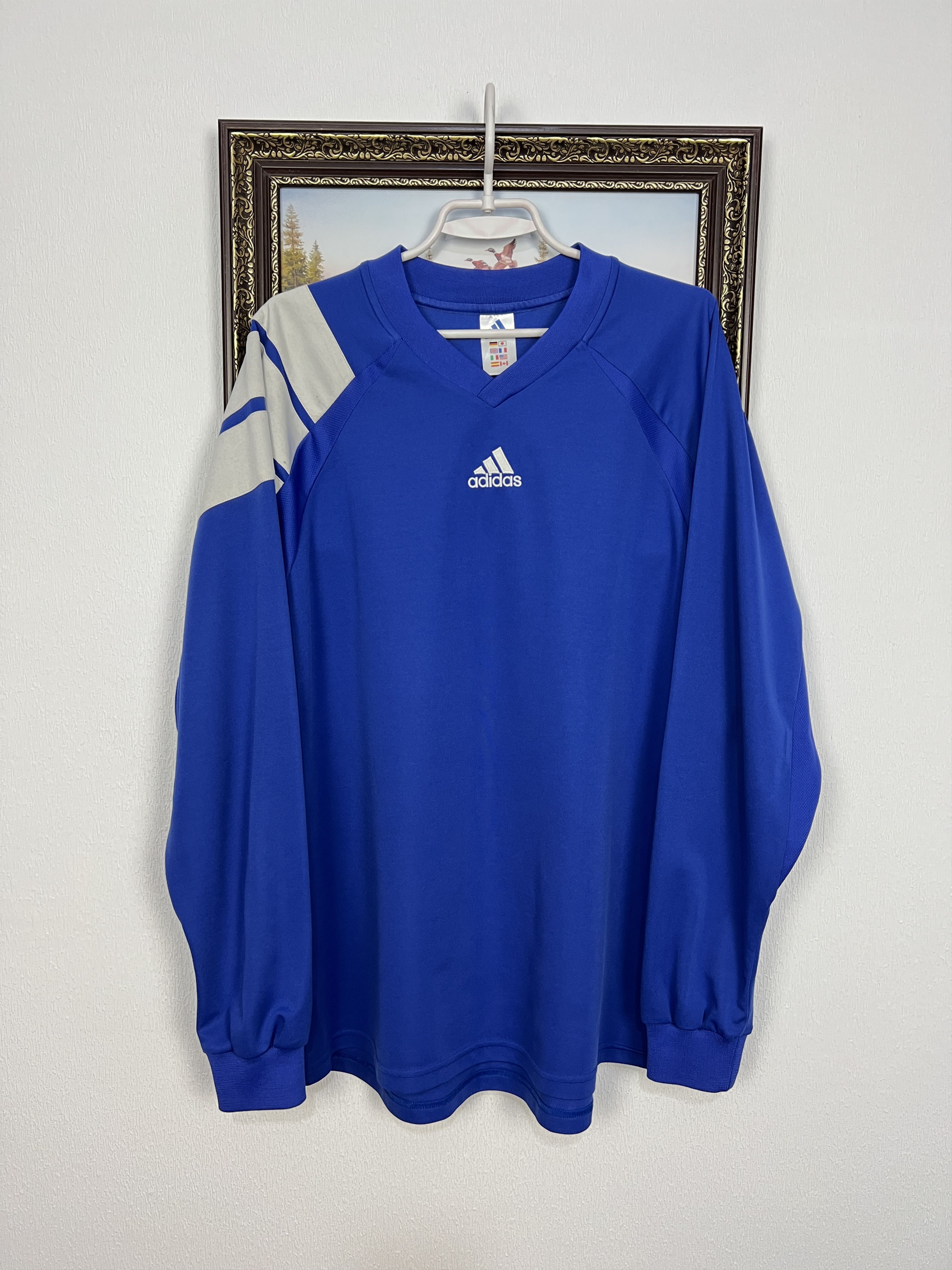 Adidas Vintage 90's Adidas FC Schalke 04 football Template Shirt Size US XL / EU 56 / 4 - 1 Thumbnail