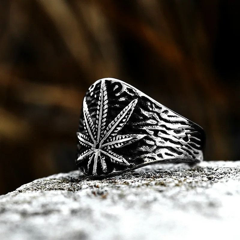 Japanese Brand × Jewelry × Vintage Leaves Open Ring Size ONE SIZE - 5 Thumbnail