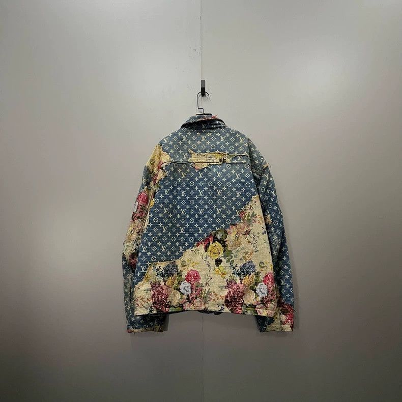 Louis Vuitton Louis Vuitton Floral embroidered presbyopic jacket 2501-Ne Size US L / EU 52-54 / 3 - 2 Thumbnail