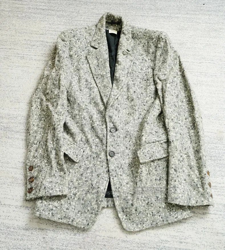 Ann Demeulemeester Ann Demeulemeester 90s Archive Wool Blazer. Size US S / EU 44-46 / 1 - 1 Thumbnail