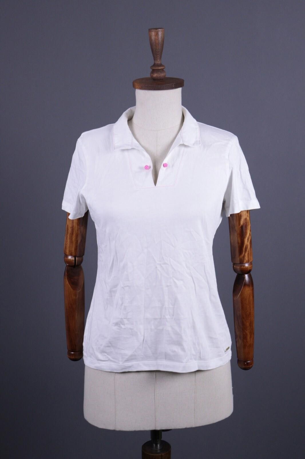 Saint James Saint James Depuis 1889 White Henley Shirt Size I42 /US6 Size M / US 6-8 / IT 42-44 - 1 Thumbnail