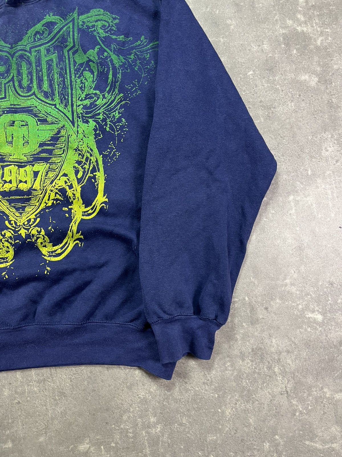Tapout Tapout Big Tribal Logo Printed Hoodie XL XXL Affliction Size US XL / EU 56 / 4 - 5 Thumbnail