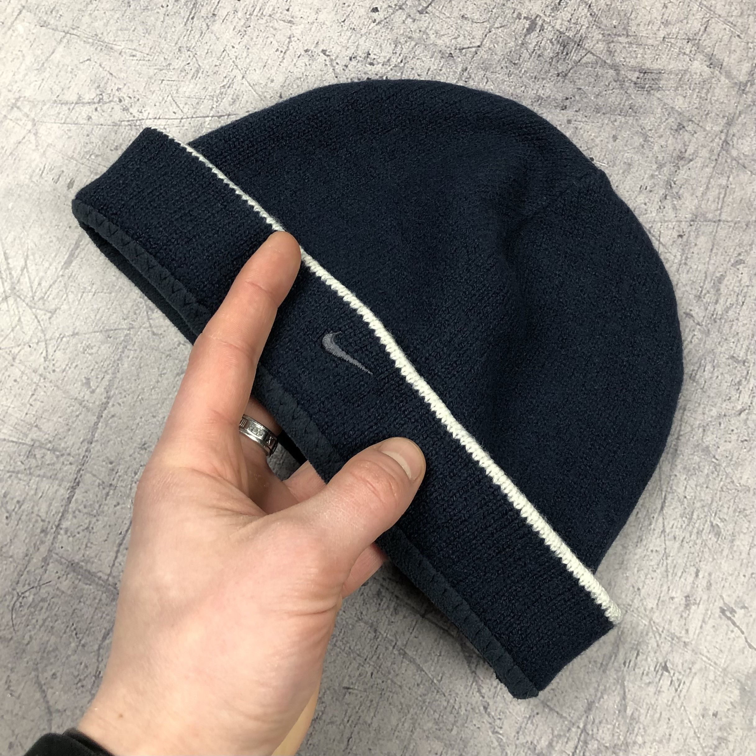 Nike Y2K Nike Beanie Hat Size ONE SIZE - 3 Thumbnail