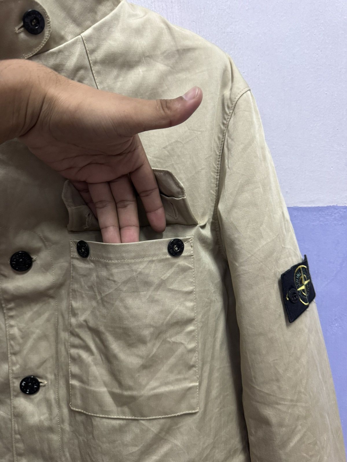 Stone Island Vintage Stone Island Autumn/Winter Jacket Size US L / EU 52-54 / 3 - 7 Thumbnail