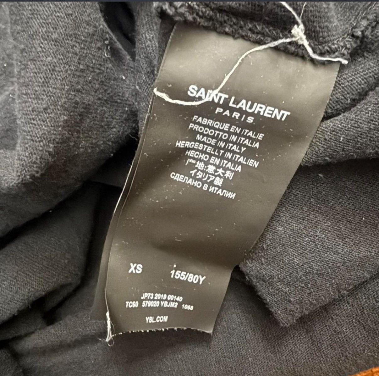 Saint Laurent Paris Saint Laurent Black Star T-Shirt Size US S / EU 44-46 / 1 - 3 Thumbnail