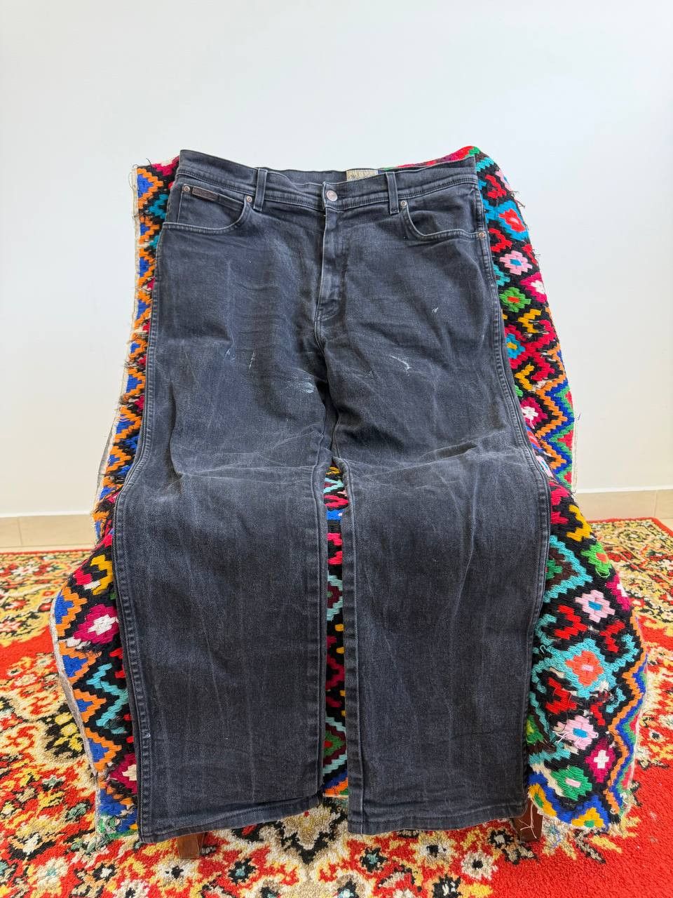 Hedi Slimane 00s Diesel Hedi Slimane Dior Style Washed Denim Jeans Size US 32 / EU 48 - 1 Thumbnail