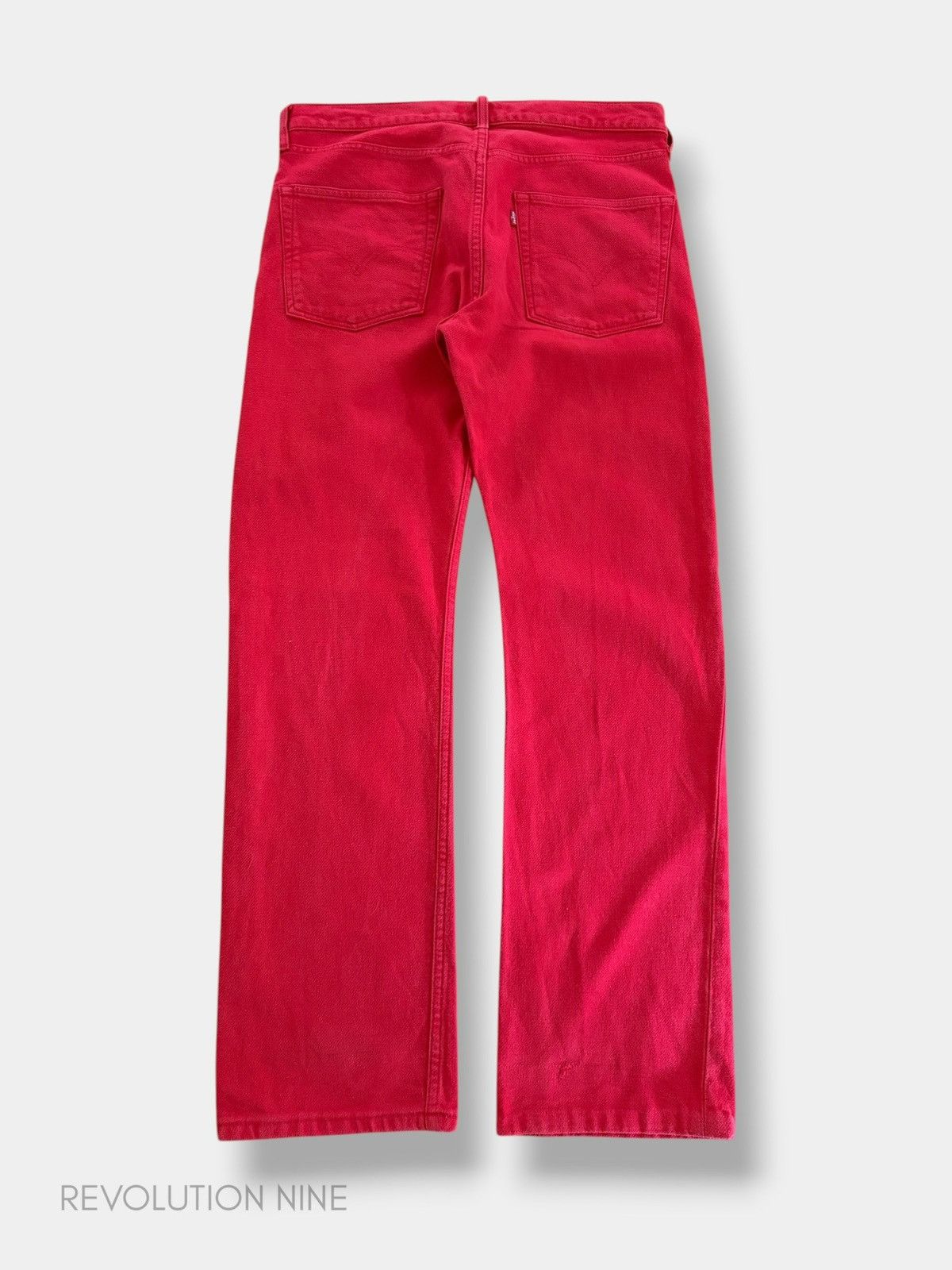 Junya Watanabe Junya Watanabe x Levi’s FW02 poem red denim Size US 30 / EU 46 - 2 Thumbnail