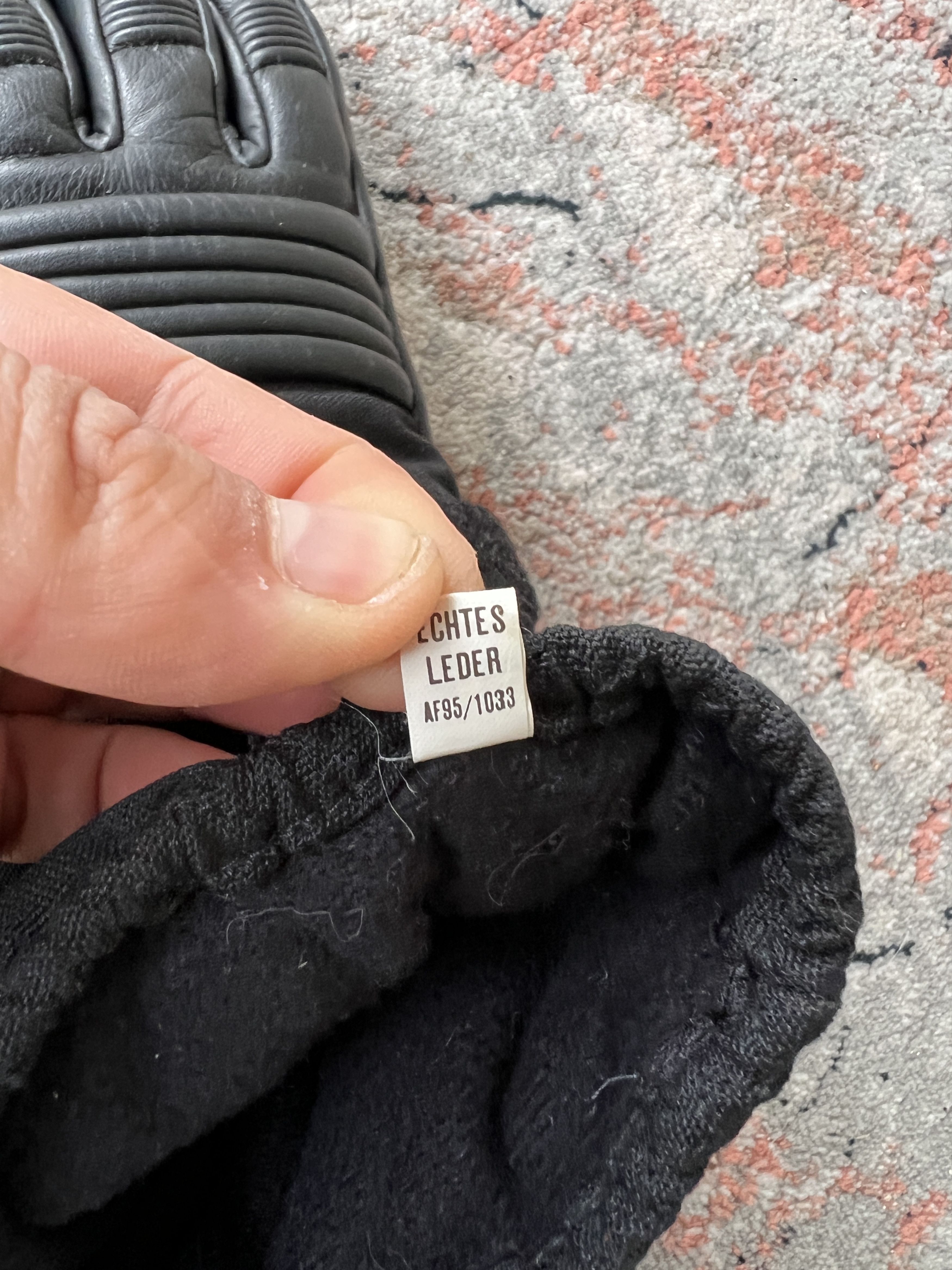 Leather IXS Leather Gore-Tex Gloves Size ONE SIZE - 5 Thumbnail