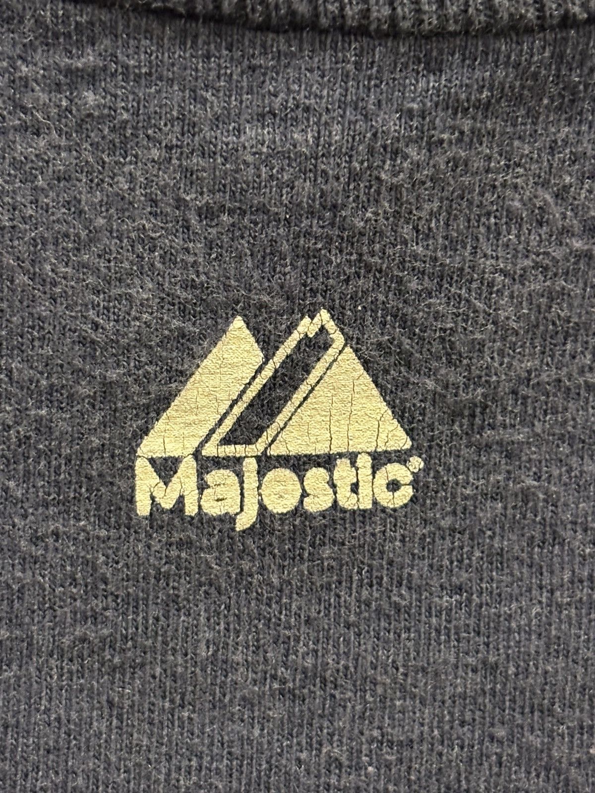 Majestic Vintage Majestic White Sox Large Batterman Logo Blue Shirt M Size US M / EU 48-50 / 2 - 3 Thumbnail