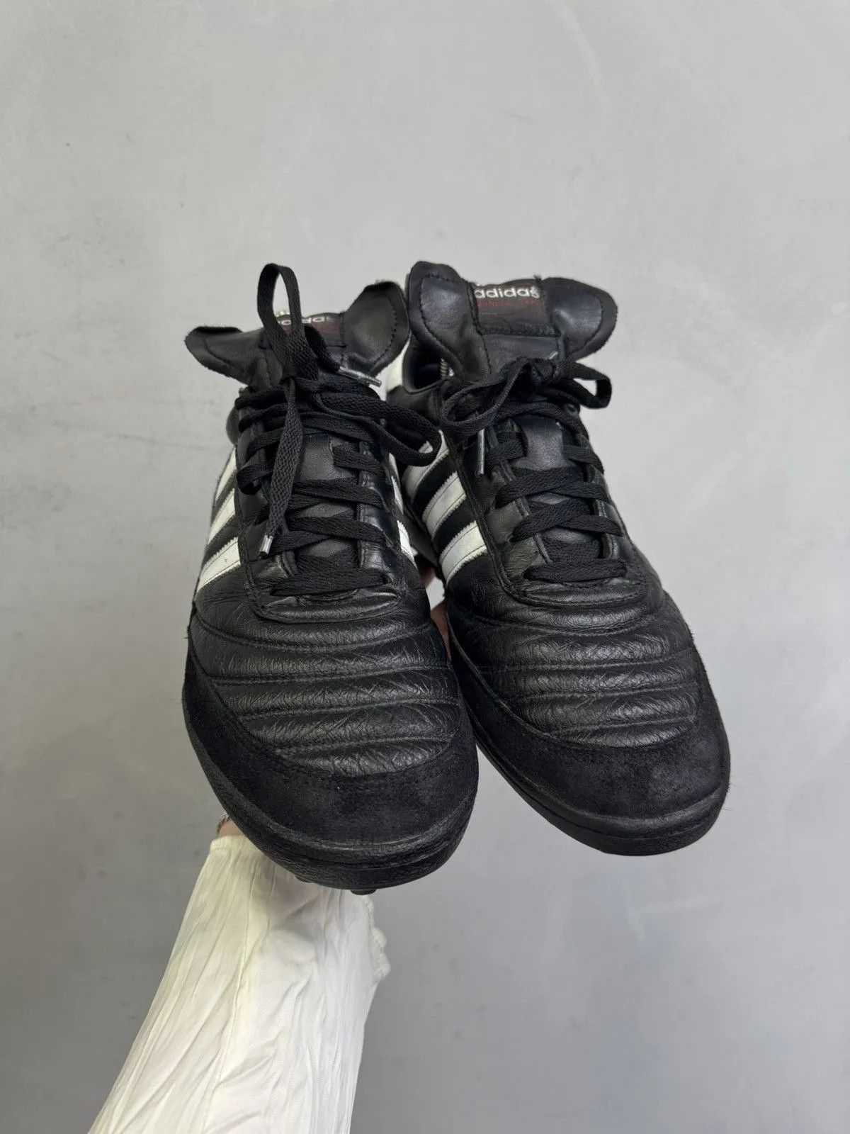 Vintage Vintage Adidas Mundial Soccer Shoes football centipedes Size US 10.5 / EU 43-44 - 2 Thumbnail