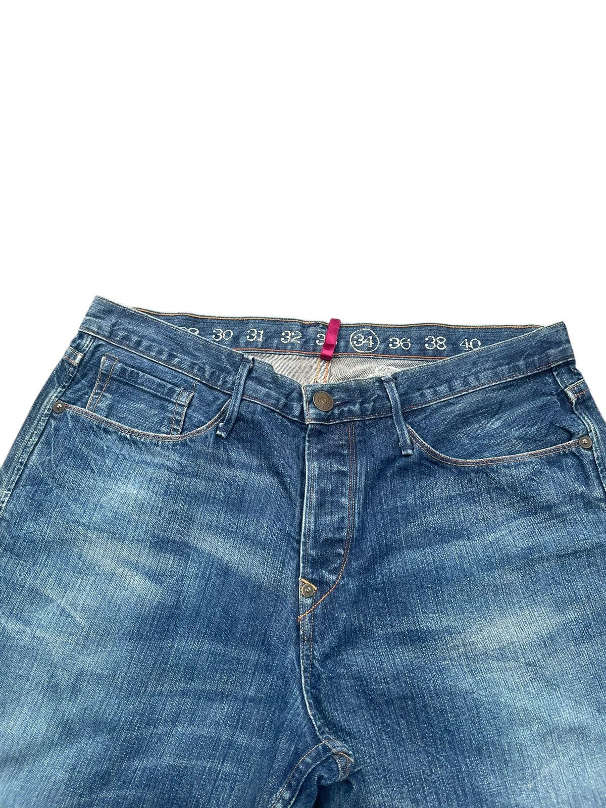 Earnest Sewn Earnest Sewn Flare Distresed Jeans Size US 35 - 4 Thumbnail