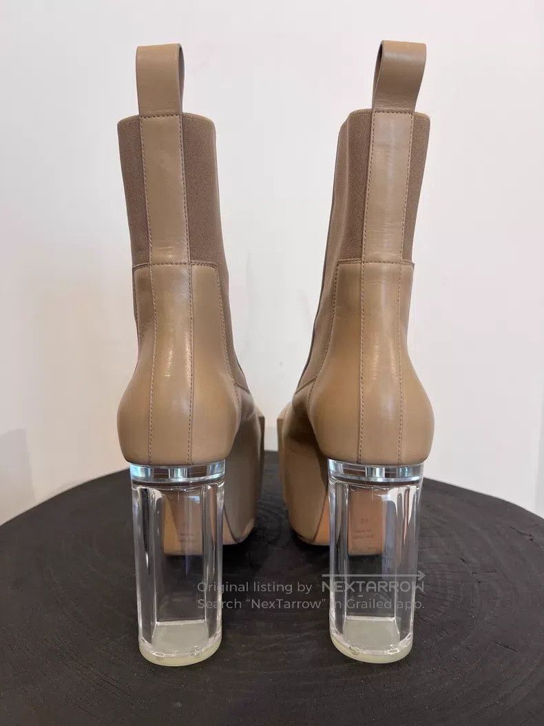 Rick Owens Rick Owens Grilled Platforms with dark pearl and clear det Size US 9.5 / IT 39.5 - 5 Thumbnail