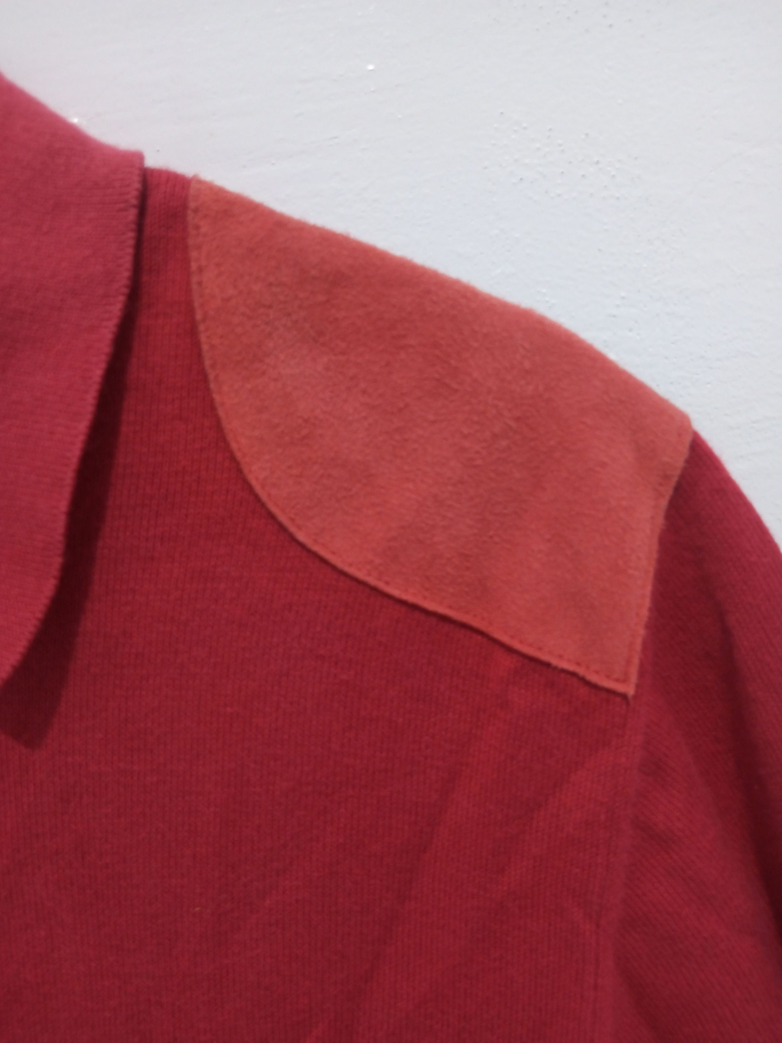 Burberry Prorsum Vintage Burberry Knitwear mix suede sun fadded polos Size US S / EU 44-46 / 1 - 2 Thumbnail