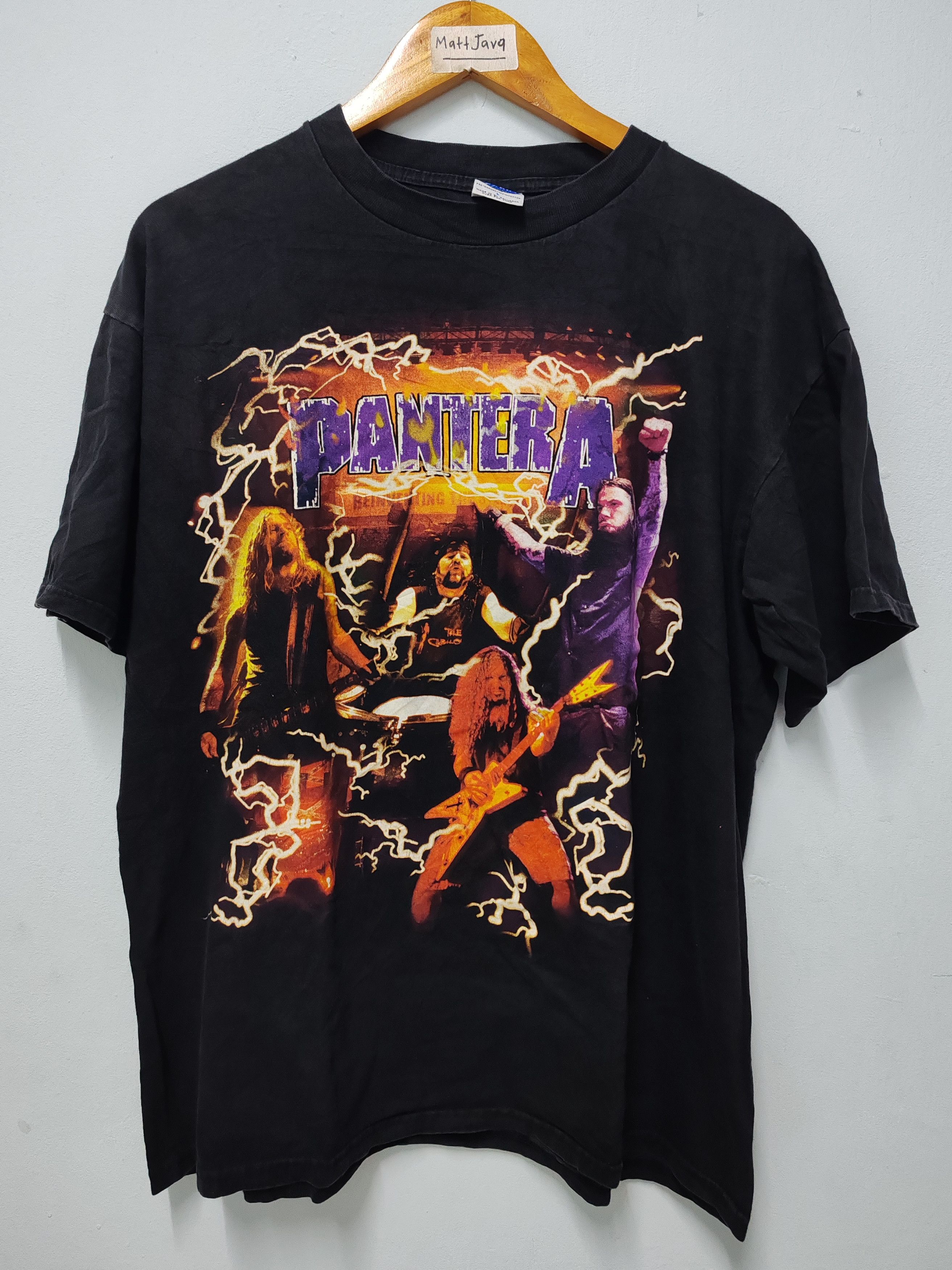 Band Tees Vintage Pantera Metal Rock Band Tee Sepultura Bjork Size US L / EU 52-54 / 3 - 2 Thumbnail