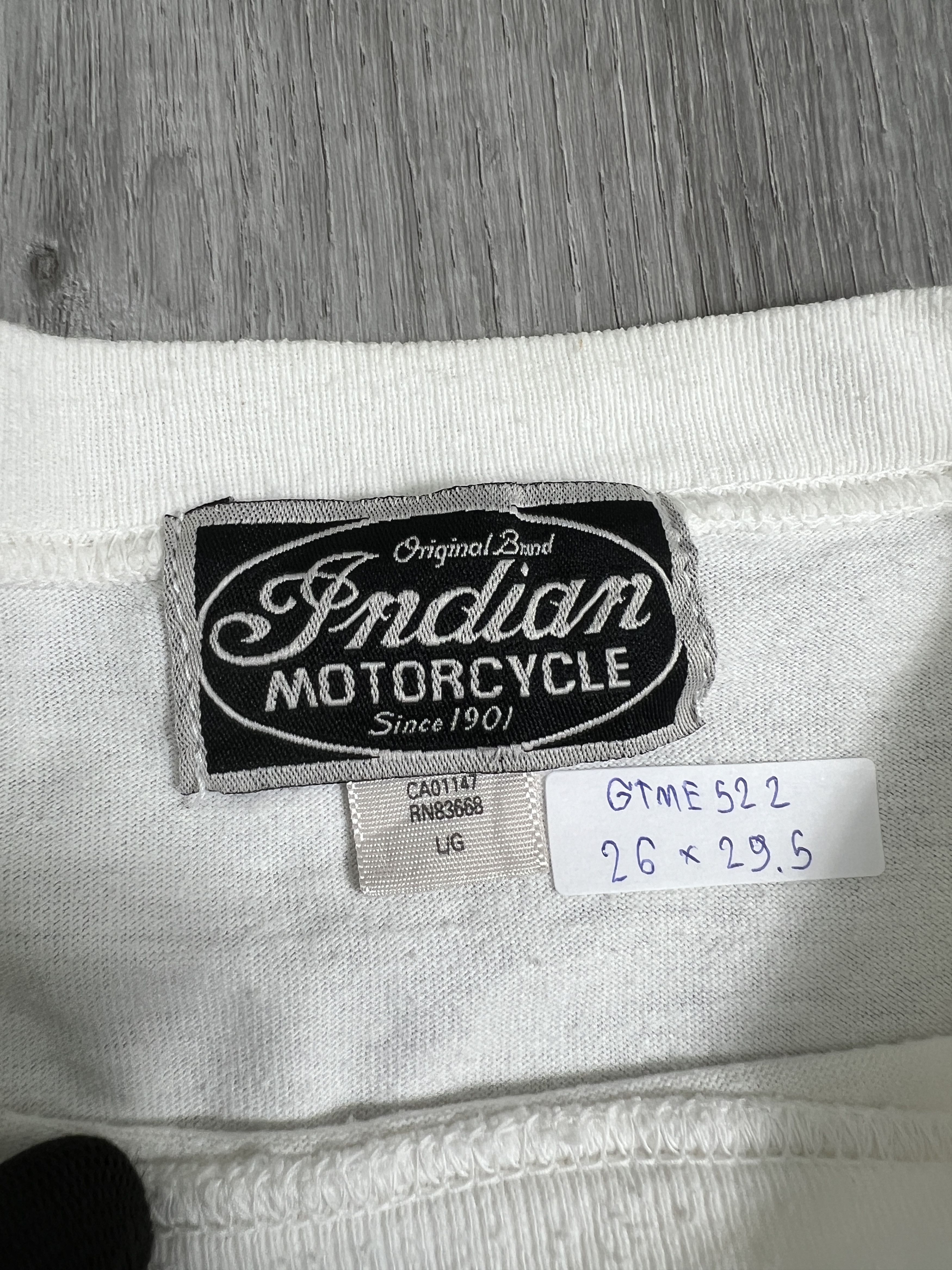 Indian Motorcycle Indian Motorcycle Graphic Tee (L) GTME522 Size US L / EU 52-54 / 3 - 3 Thumbnail