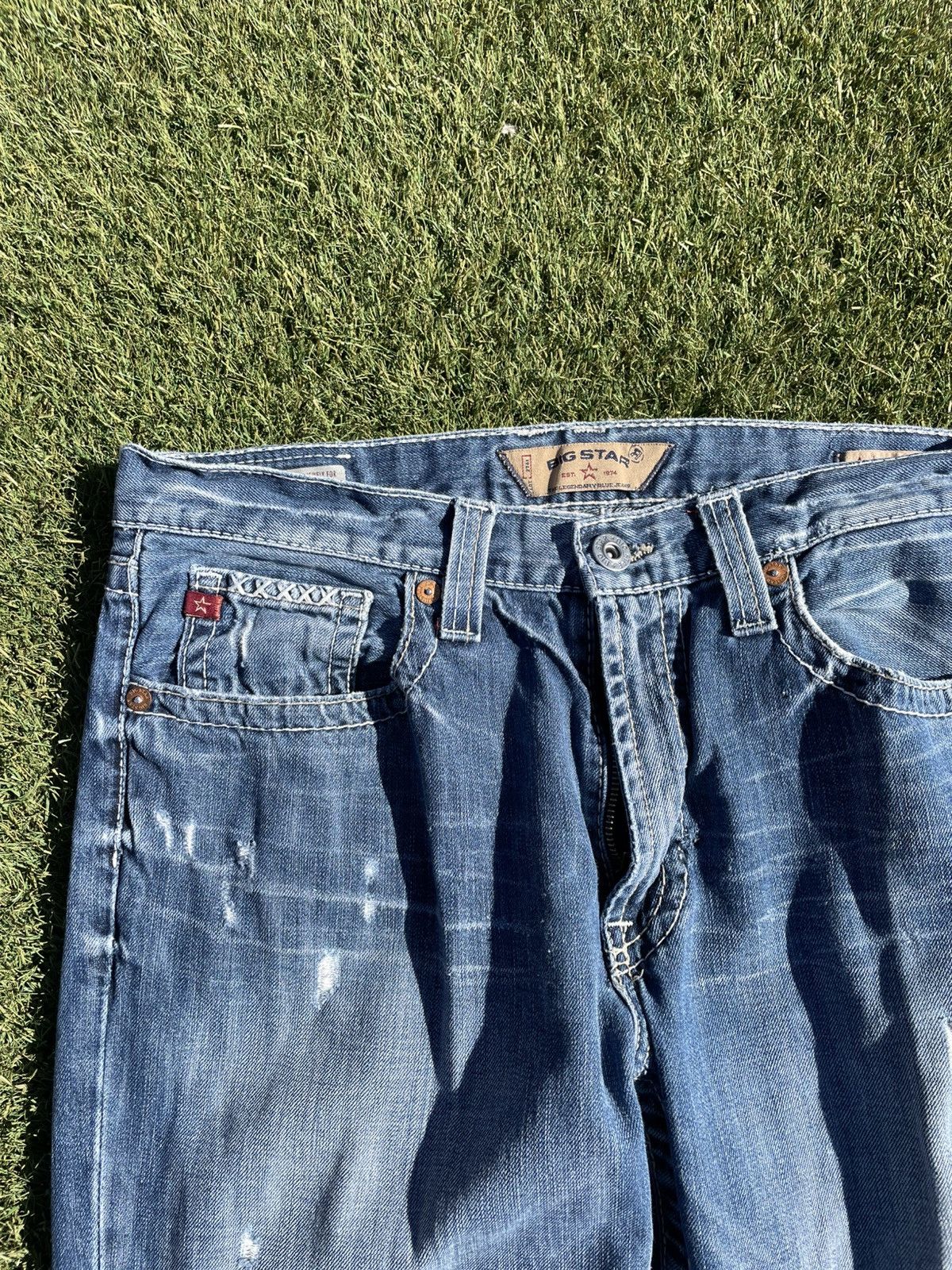 Other Big Star Voyager Straight Leg jeans light wash size 34 x 39 Size US 34 / EU 50 - 2 Thumbnail