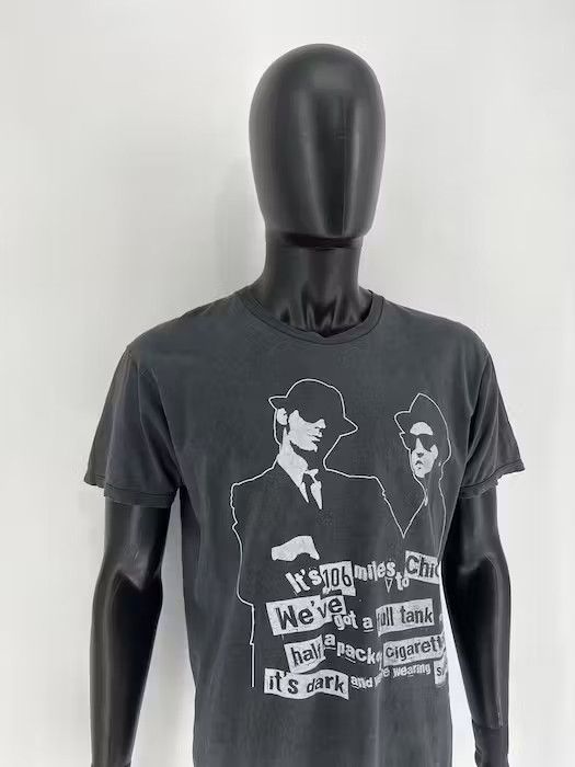Band Tees × Vintage VINTAGE 90s THE BLUES BROTHERS "CHICAGO" TEE Size US M / EU 48-50 / 2 - 7 Thumbnail