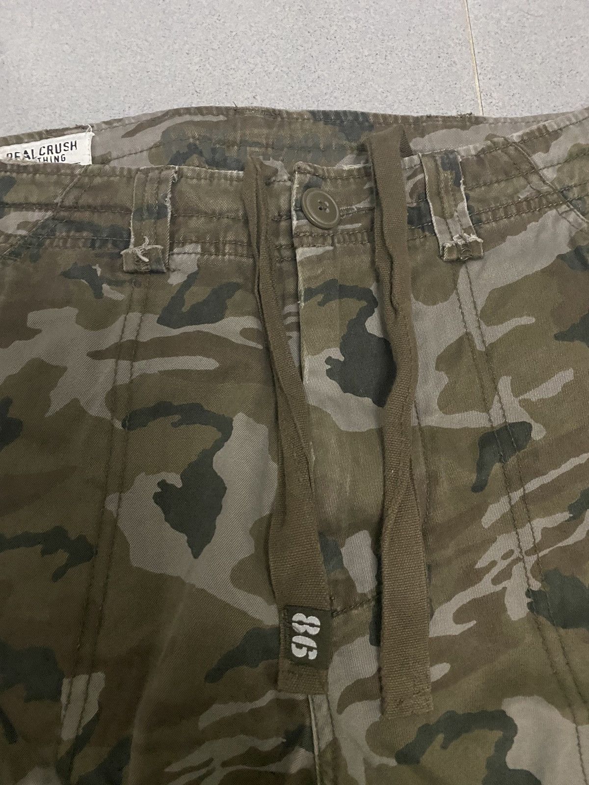 Japanese Brand × Vintage Vintage Real Crush Clothing Camo Cargopants Size US 32 / EU 48 - 5 Thumbnail