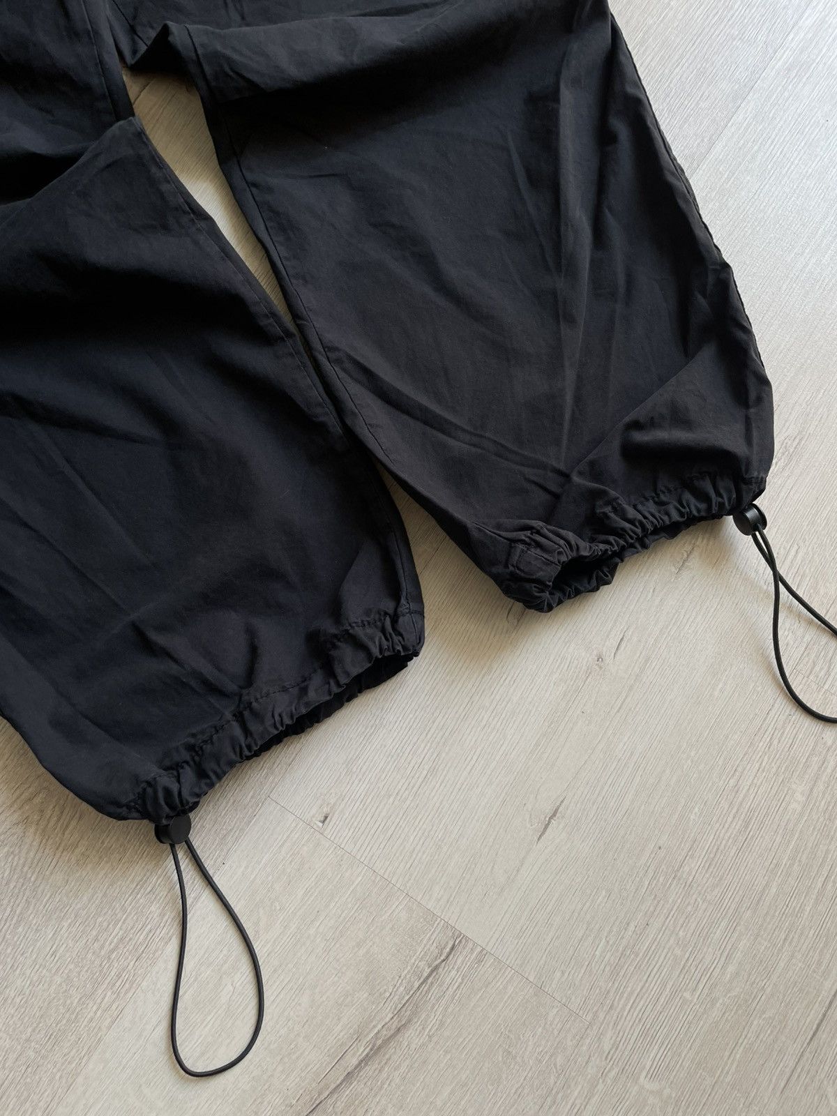 Japanese Brand Vntg Wide Baggy Parachute Pants Maharishi Style Y2K Grunge Size US 30 / EU 46 - 5 Thumbnail