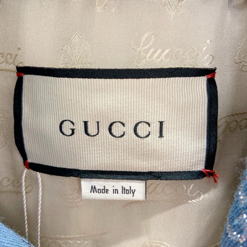 Gucci Gucci Gold and silver silk coat 2504-Nextarrow Size M / US 6-8 / IT 42-44 - 6 Thumbnail