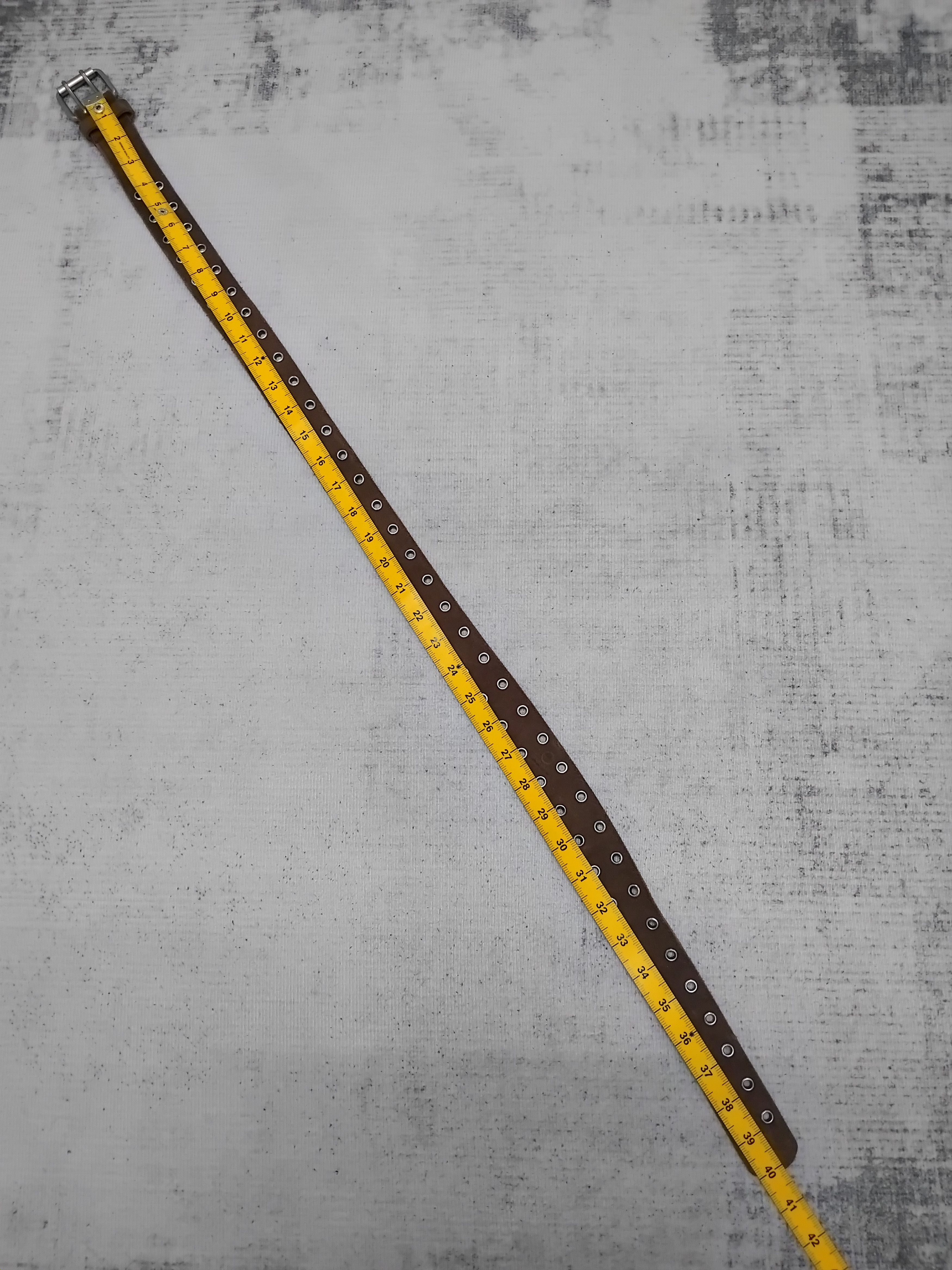 PPFM Punk rock style brown colour belt Size ONE SIZE - 5 Thumbnail
