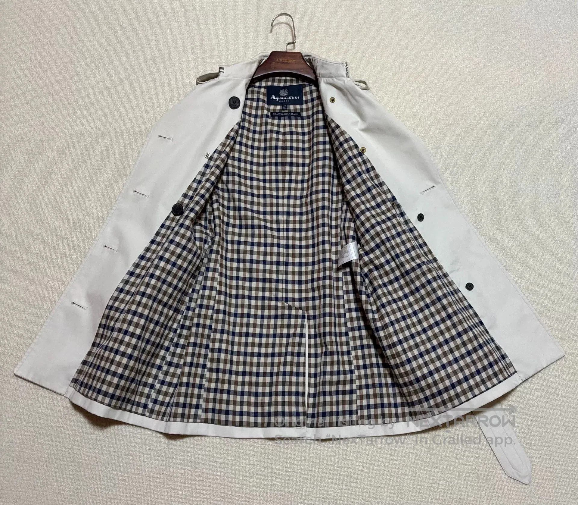 Aquascutum Aquascutum Women's London Trench Coat. Size M / US 6-8 / IT 42-44 - 5 Thumbnail
