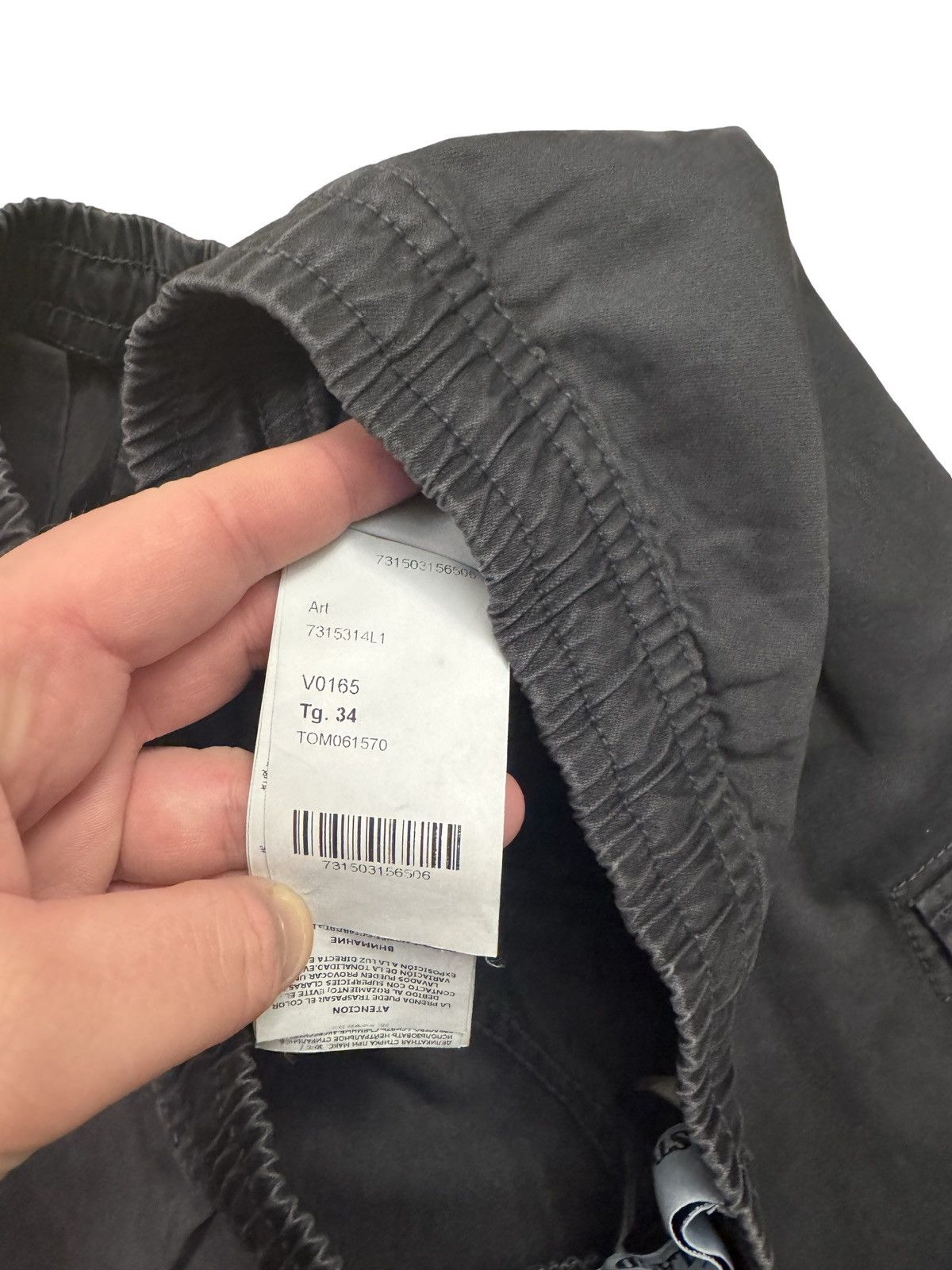 Stone Island Stone Island Brushed Cotton Cargo Pants/Stone Island Pants Size US 34 / EU 50 - 14 Thumbnail