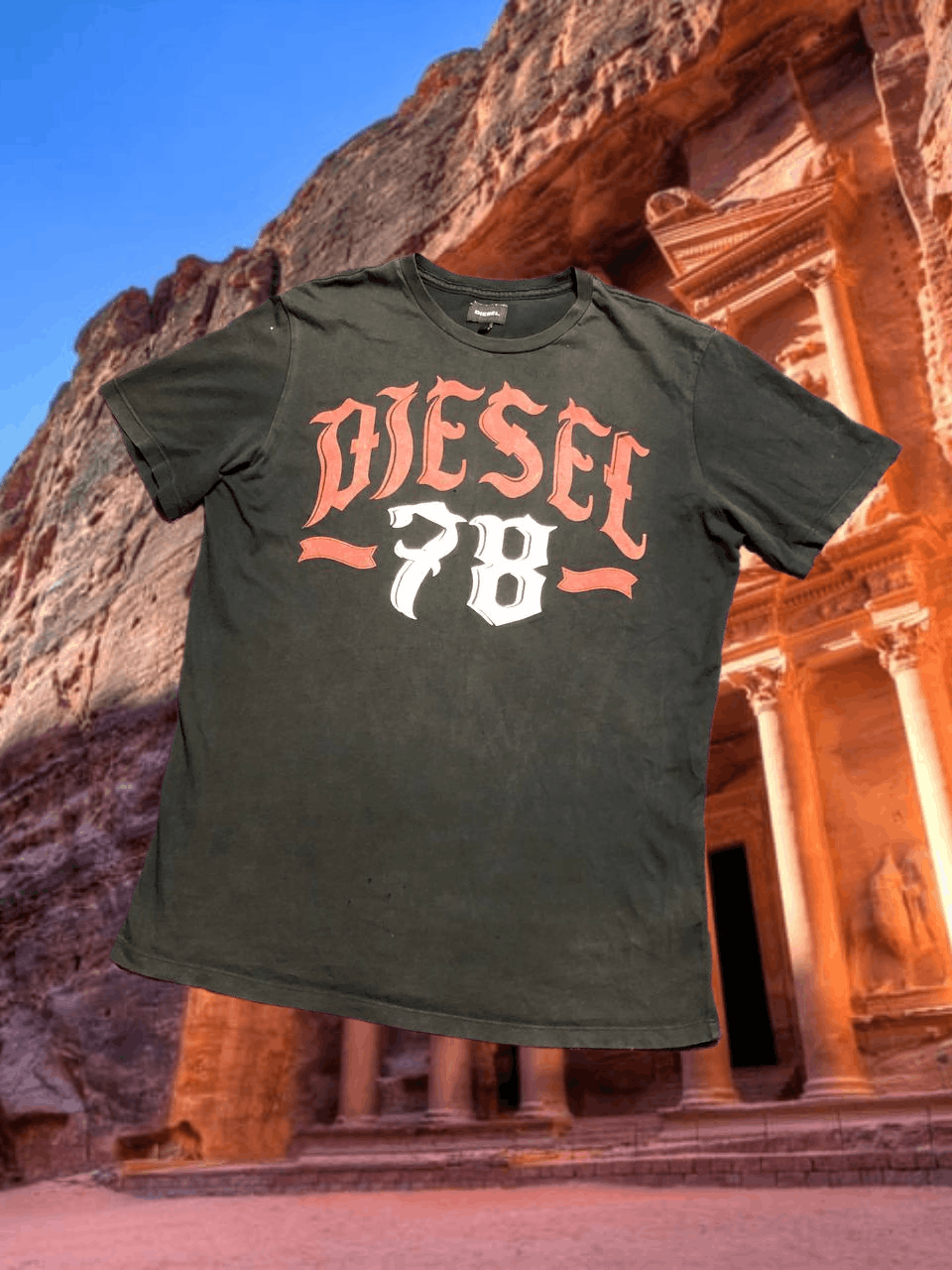 Diesel Vintage big logo T-Shirt Black Diesel Y2K size S Size US S / EU 44-46 / 1 - 1 Thumbnail