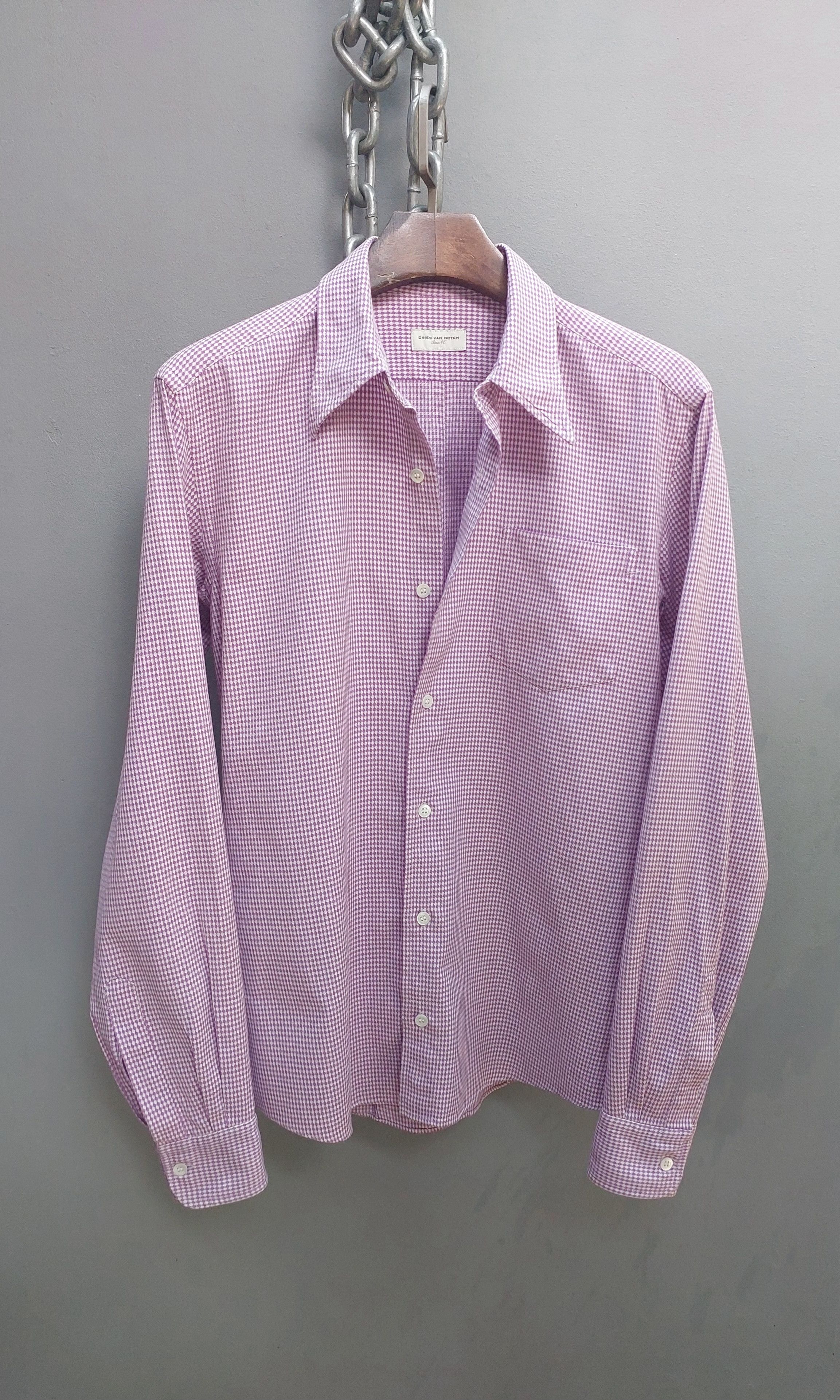 Dries Van Noten Classic Button Up Shirt Size US S / EU 44-46 / 1 - 10 Thumbnail