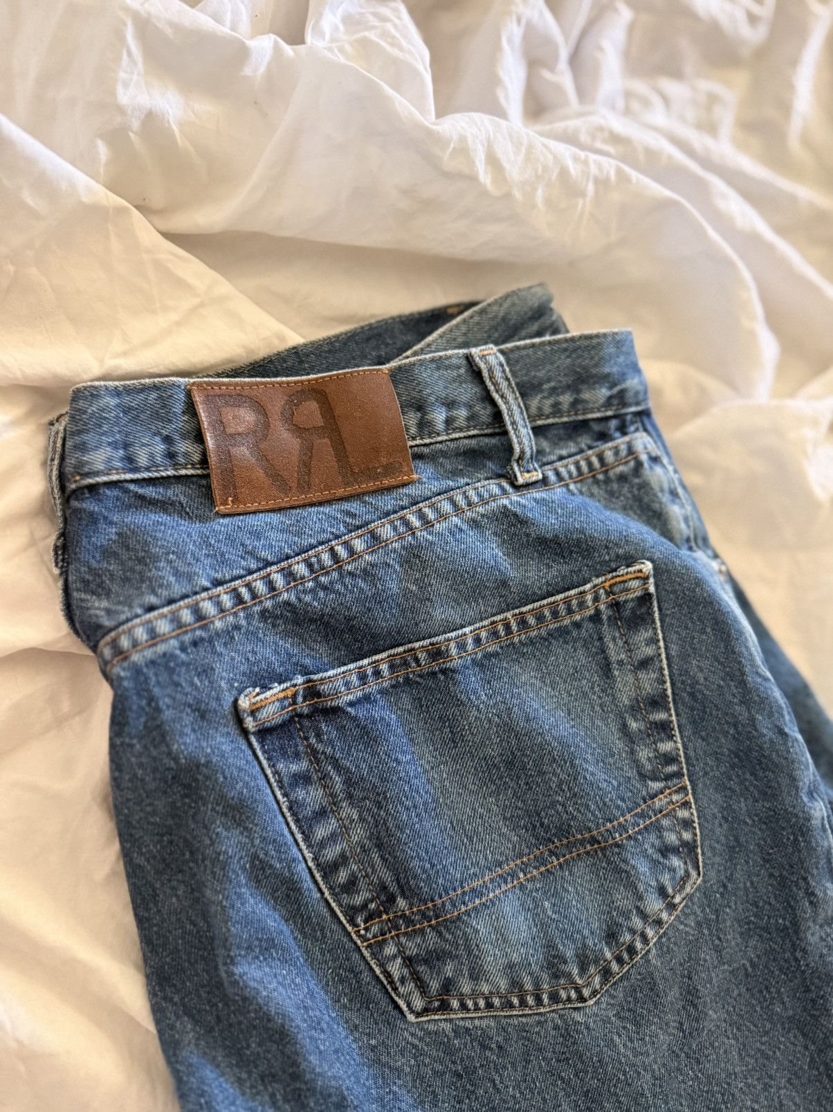 RRL Ralph Lauren Straight fit denim Size US 38 / EU 54 - 6 Thumbnail