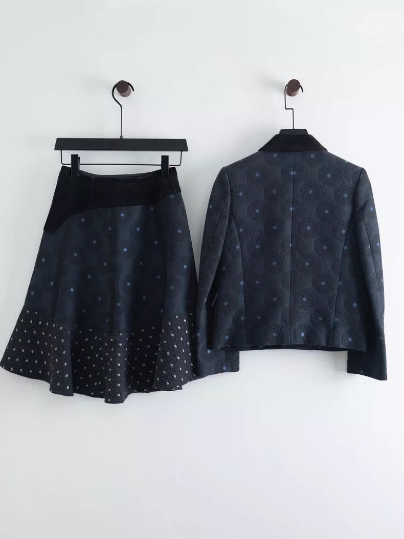 Comme des Garcons Comme des Garcons Velvet mosaic three-dimensional relief t Size S / US 4 / IT 40 - 2 Thumbnail